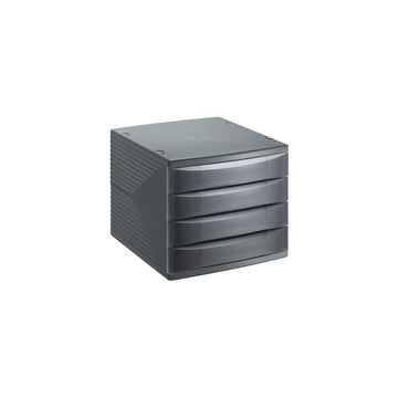 Bürobox 4 Schübe geschlossen QUADRA