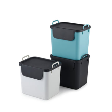 3er Set Recycling Müllsystem 30 L JIVE