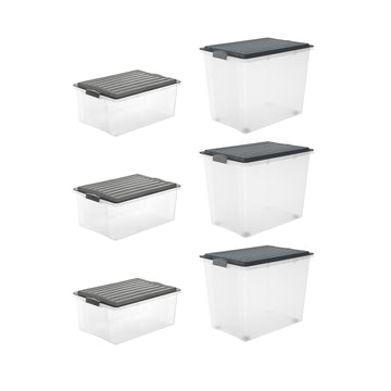 Set Boxen 3x38l + 3x70l COMPACT