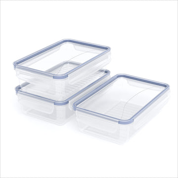 Set Frischhaltedosen 3 tlg. CLIC & LOCK