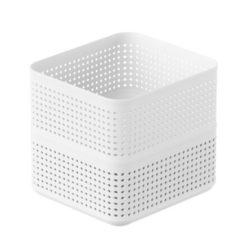 Kleiderschrank Organizer 2er Set Korb M | WOP