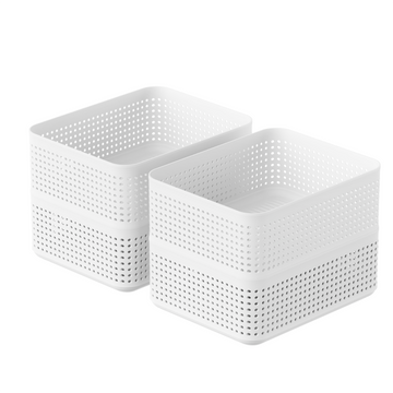 Kleiderschrank Organizer 4er Set Korb L | WOP