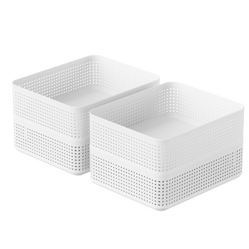 Kleiderschrank Organizer 4er Set Korb XL | WOP