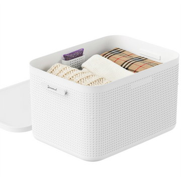Kleiderschrank Organizer Box mit Dufteinsatz L | WOP