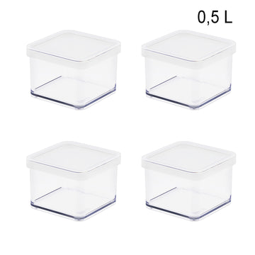 4er Set Ordnung 0,5 l LOFT