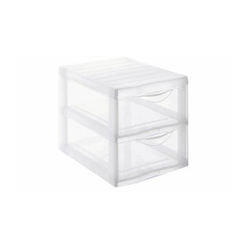 Schubladenbox 2 Schübe DIN A4 ORGAMIX