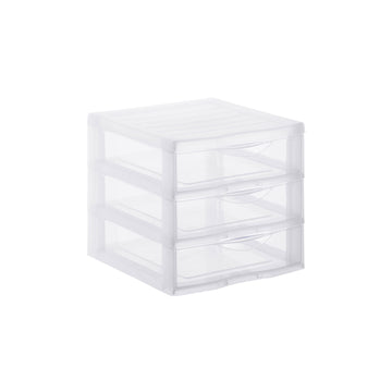 Schubladenbox 3 Schübe DIN A6 ORGAMIX