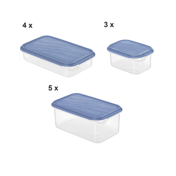 12er Set Kühlschrankdosen RONDO