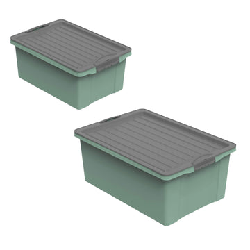 2er Set Stapelboxen COMPACT