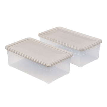 Aufbewahrungsbox, 5 l, 4-tlg. CLEAR