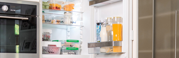 In 4 Schritten zu mehr Ordnung in deinem Kühlschrank