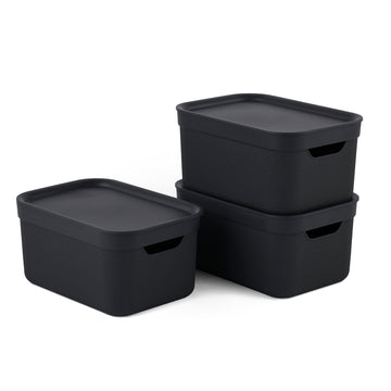 Decorative Boxes With Lid 3pc Set DIN A5 l JIVE