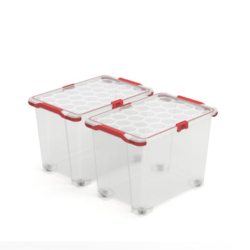 Set de 2 boîtes de rangement 65 l EVO TOTAL