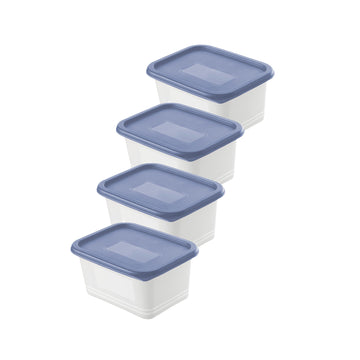 Freezer Container Set 4pc 0.75L l DOMINO