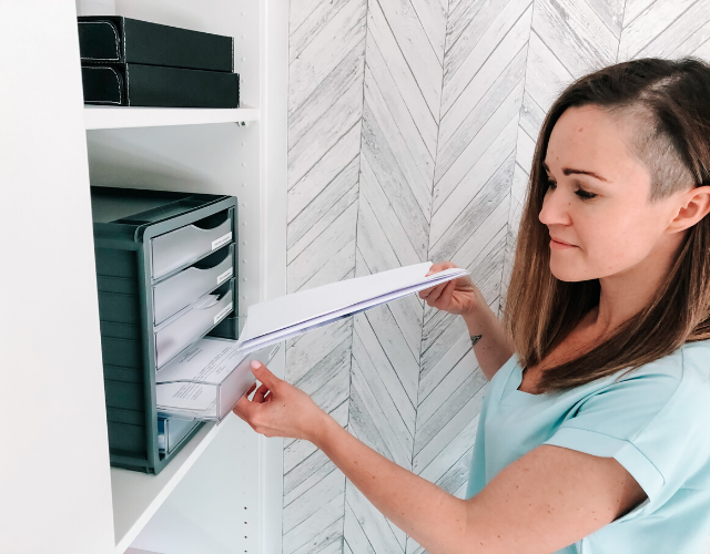 Segregowanie i porządkowanie rzeczy