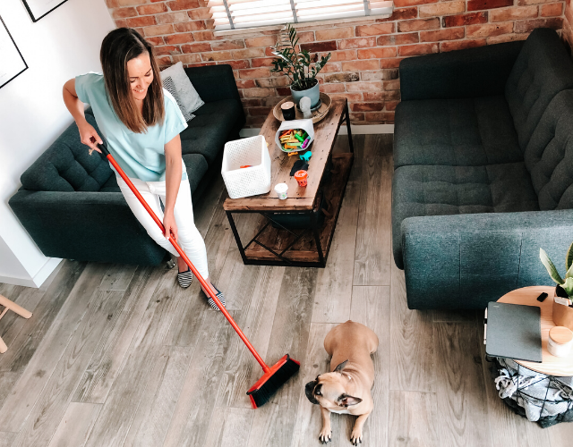 Dbanie o porządek w domu