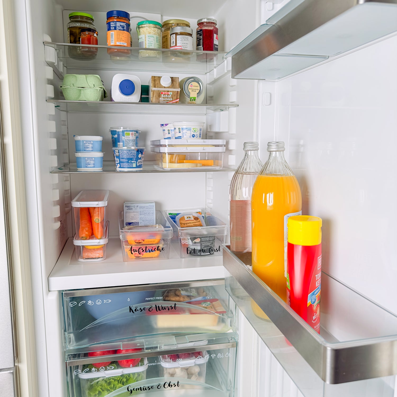 Comment organiser au mieux mon réfrigérateur ? – Rotho Schweiz